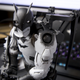 Illustration for article titled Strange Mecha Batman Statue Totally Works
